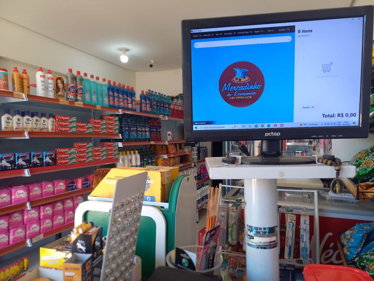 Cliente utilizando o Altrox em sua operação
